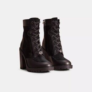 COACH Hedy Bootie in Black Size 6